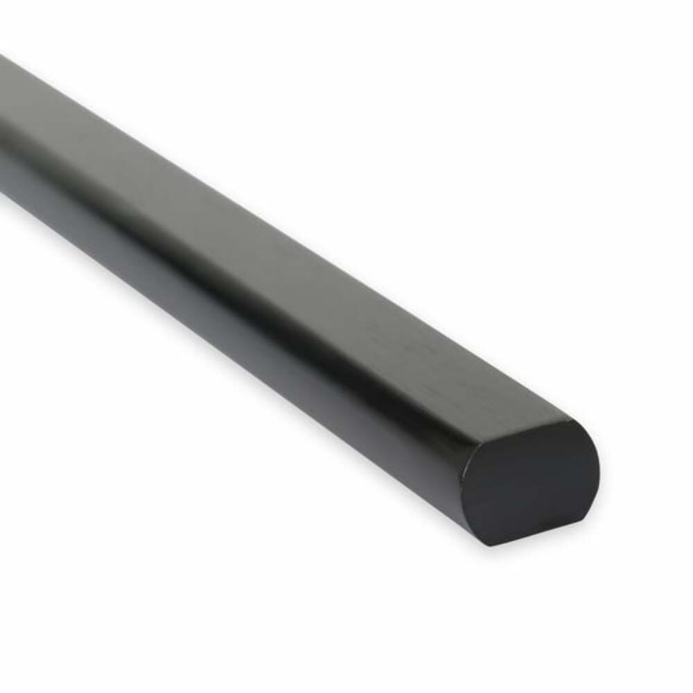 Hooker performance muffler black x-36-inches-long-black-zinc-finish-320-201