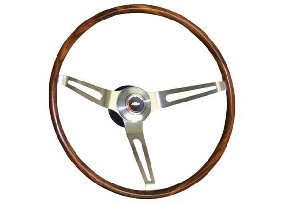 Fits 1969-1972 Chevrolet Blazer; Custom Steering Wheel Kit-Walnut Grain STR0WG1