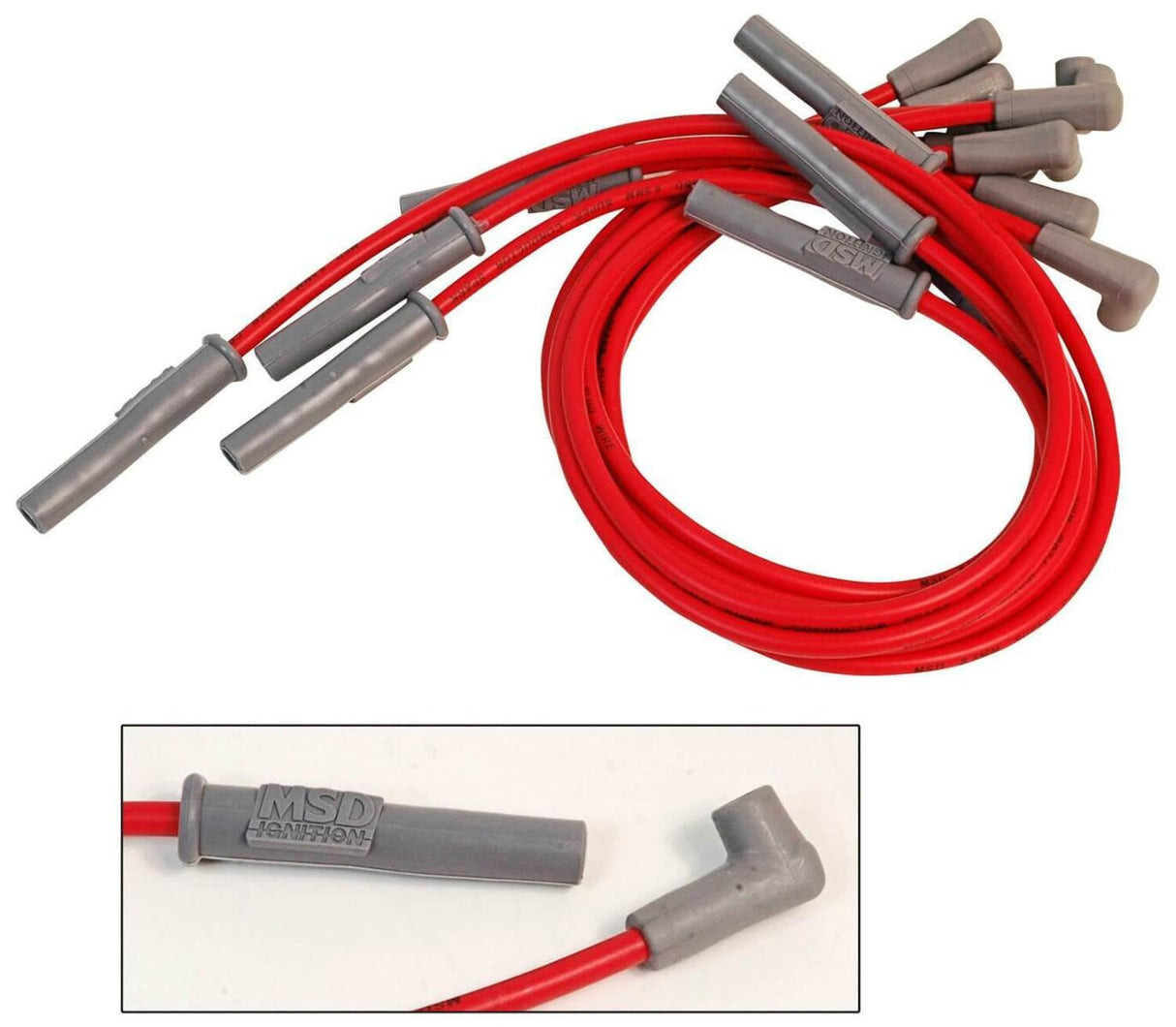 t Super Conductor Spark Plug Wire Set, Chevy Pickup, BB EFI, '90-'97 SC - 32119 MSD