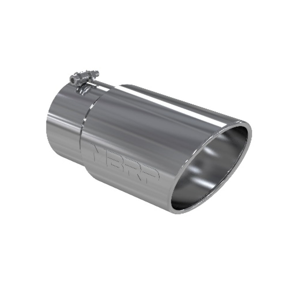 MBRP exhaust tip 5 inch T304 stainless steel black coated carbon fiber tip T5075