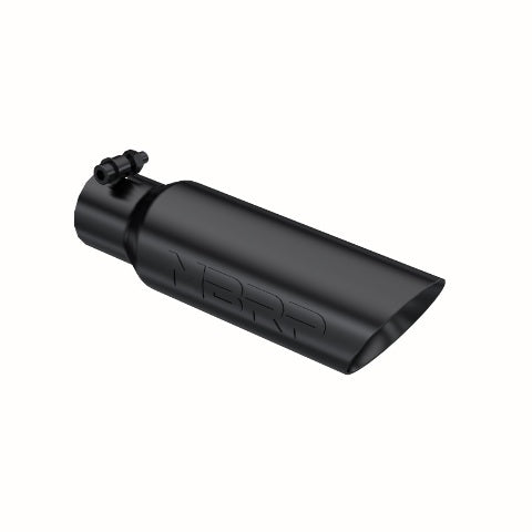 MBRP exhaust tip 3 inch T304 stainless steel black coated carbon fiber tip T5106BLK