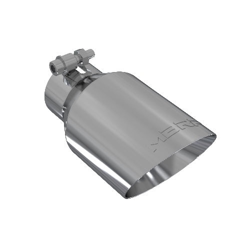 MBRP exhaust tip 4 inch T304 stainless steel black coated carbon fiber tip T5123