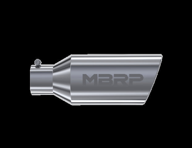 MBRP exhaust tip T304 stainless steel black coated carbon fiber tip T5126