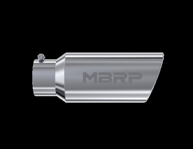 MBRP exhaust tip 5 inch T304 stainless steel black coated carbon fiber tip T5127