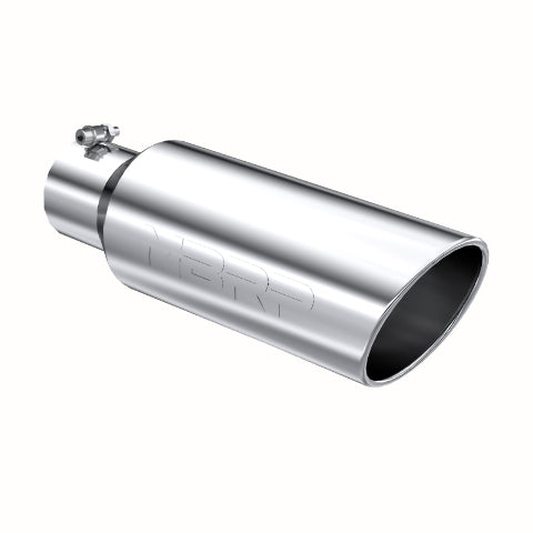 MBRP exhaust tip 4 inch T304 stainless steel black coated carbon fiber tip T5130