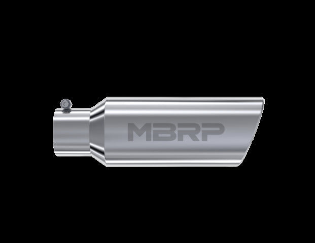 MBRP exhaust tip 4 inch T304 stainless steel black coated carbon fiber tip T5130