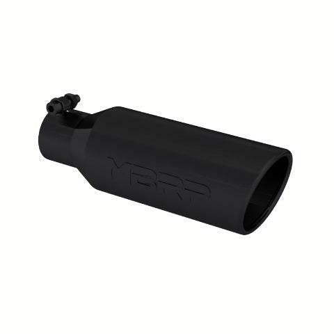 MBRP exhaust tip 4 inch T304 stainless steel black coated carbon fiber tip T5150BLK