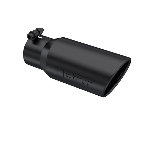 MBRP exhaust tip 4 inch T304 stainless steel black coated carbon fiber tip T5155BLK