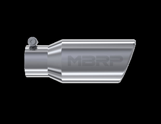 MBRP exhaust tip 4 inch T304 stainless steel black coated carbon fiber tip T5157