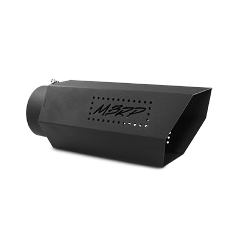 MBRP exhaust tip T304 stainless steel black coated carbon fiber tip T5167BLK