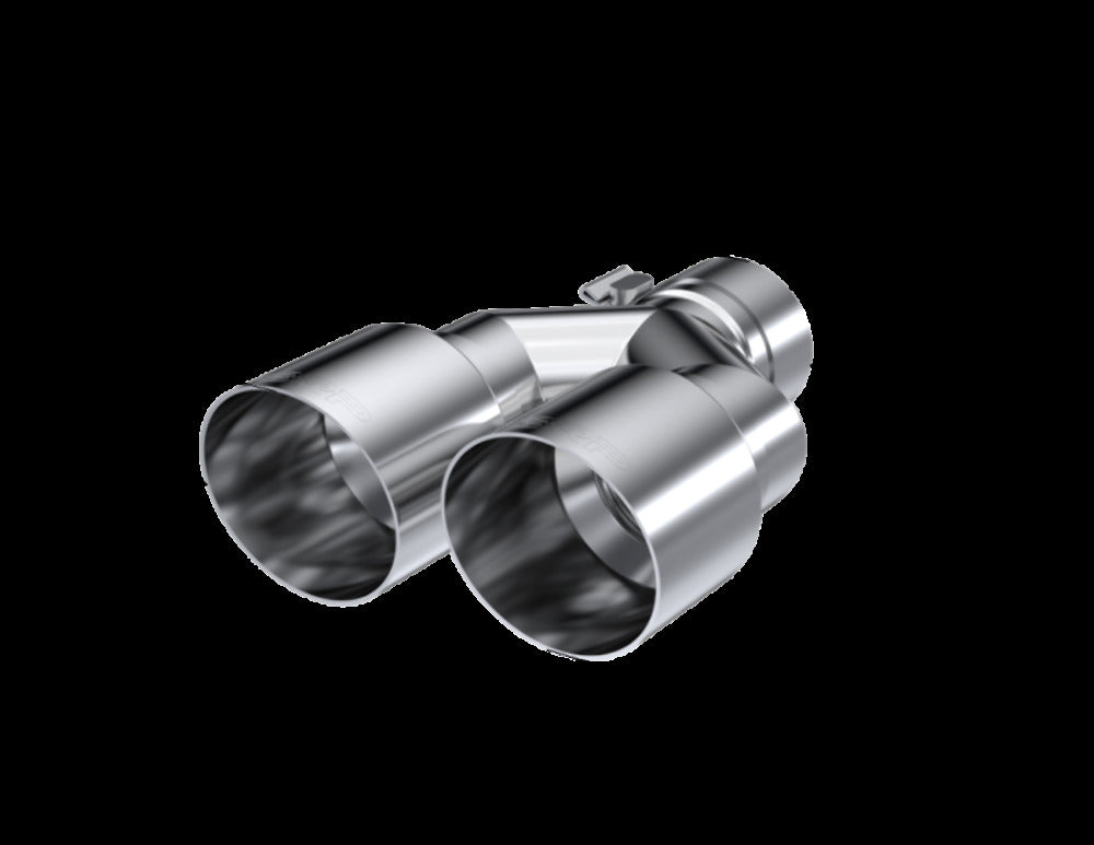 MBRP exhaust tip T304 stainless steel black coated carbon fiber tip T5170