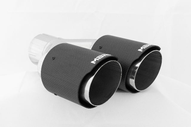 MBRP exhaust tip T304 stainless steel black coated carbon fiber tip T5171CF