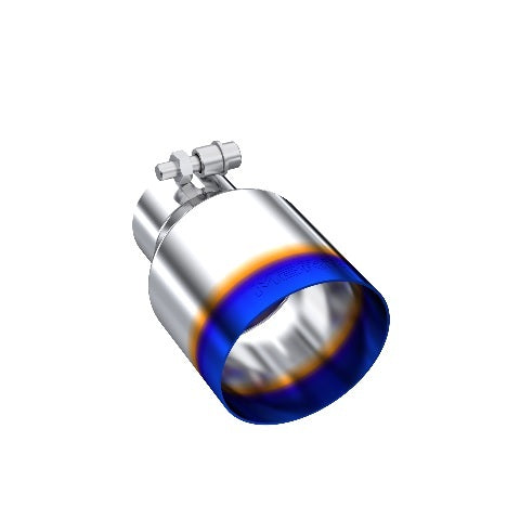 MBRP exhaust tip T304 stainless steel black coated carbon fiber tip T5176BE