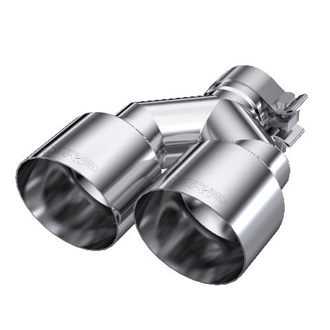 MBRP exhaust tip T304 stainless steel black coated carbon fiber tip T5177