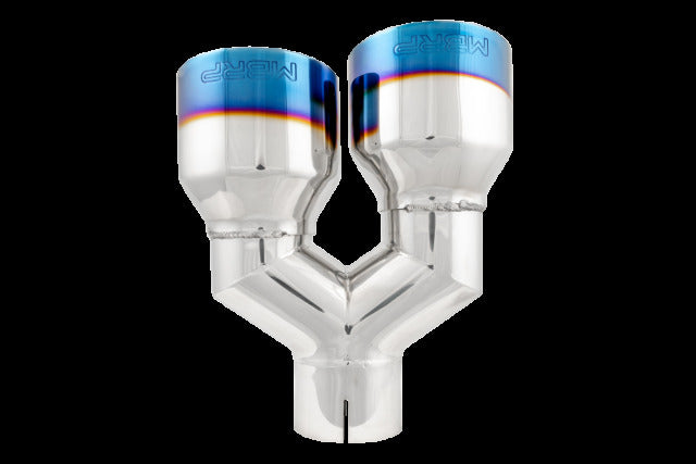 MBRP exhaust tip T304 stainless steel black coated carbon fiber tip T5177BE