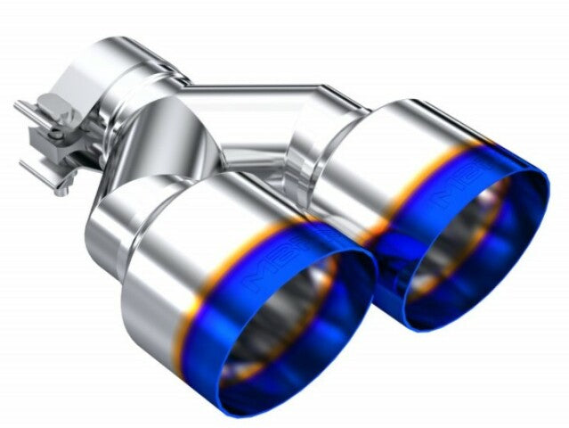 MBRP exhaust tip T304 stainless steel black coated carbon fiber tip T5178BE