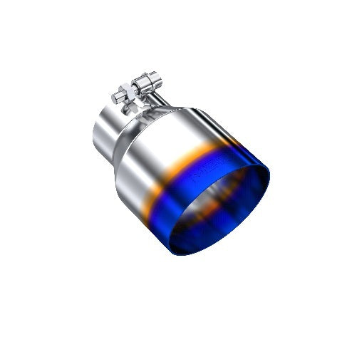 MBRP exhaust tip T304 stainless steel black coated carbon fiber tip T5180BE