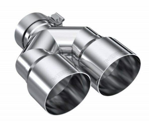 MBRP exhaust tip 4 inch T304 stainless steel black coated carbon fiber tip T5183