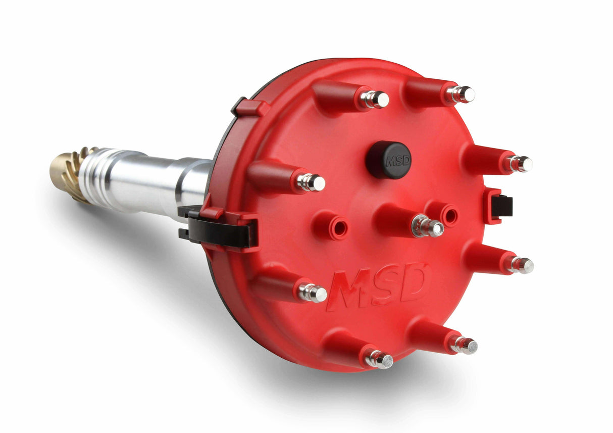 MSD ignition distributor for 1968-1971 Chevy Monte Carlo red 8558