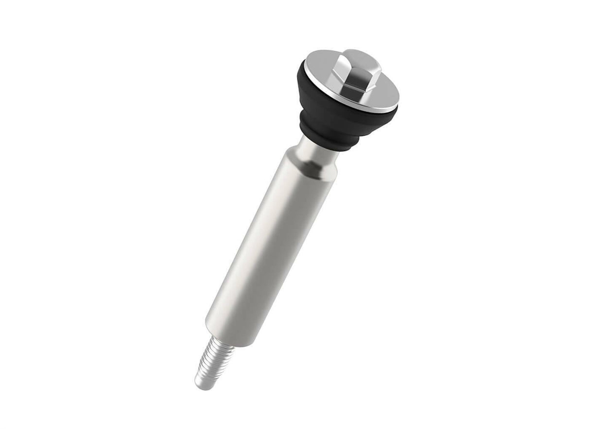 Hooker performance muffler polished aluminum single-561-133