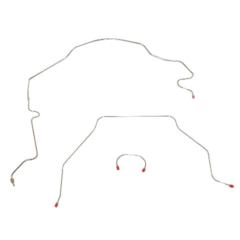 Brake Line for 1951-1952 Chevy 1/2 Ton Truck Complete short bed steel