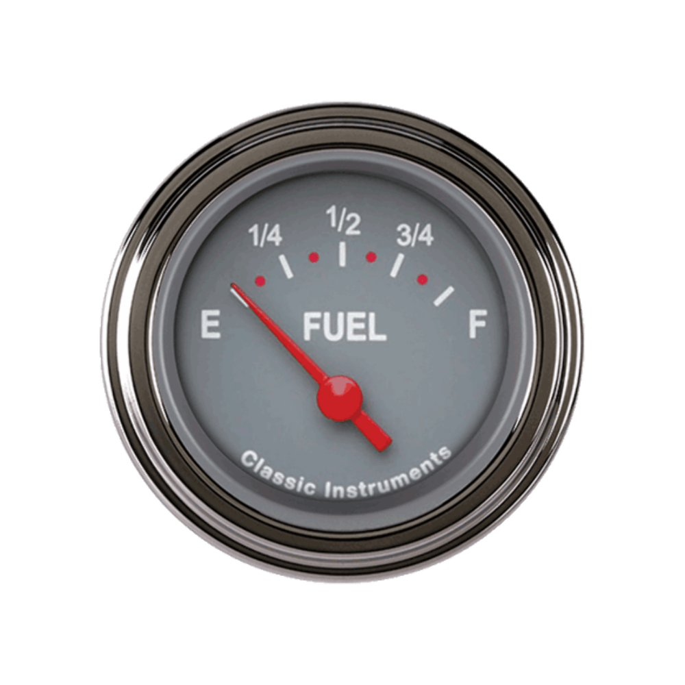 Tetra Series, Gray Fuel Gauge 0-30 TE14GSLF