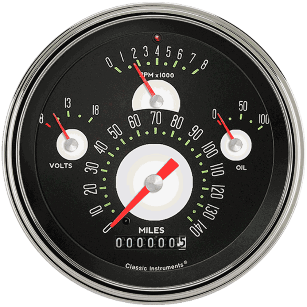 Tetra Series, Authentic Combination Gauge TE40ASLF