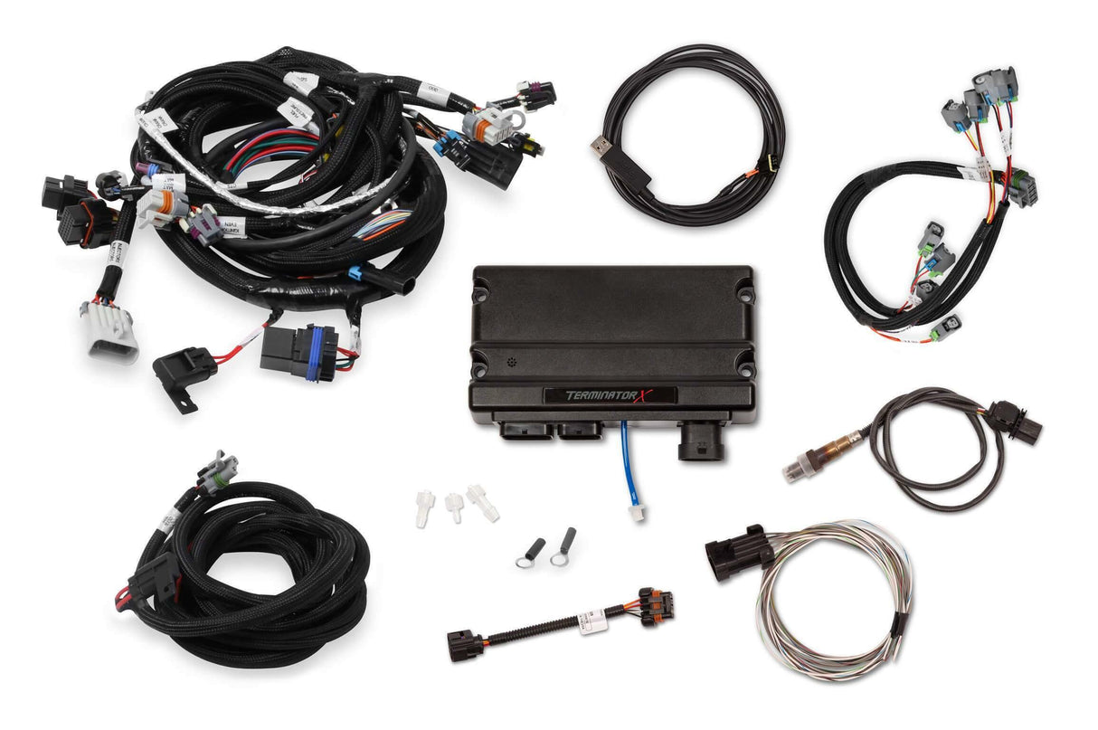 Holley EFI Terminator X engine management system x-24x-1x-ev6-ls-mpfi-kit-without-3-5-handheld-550-909t
