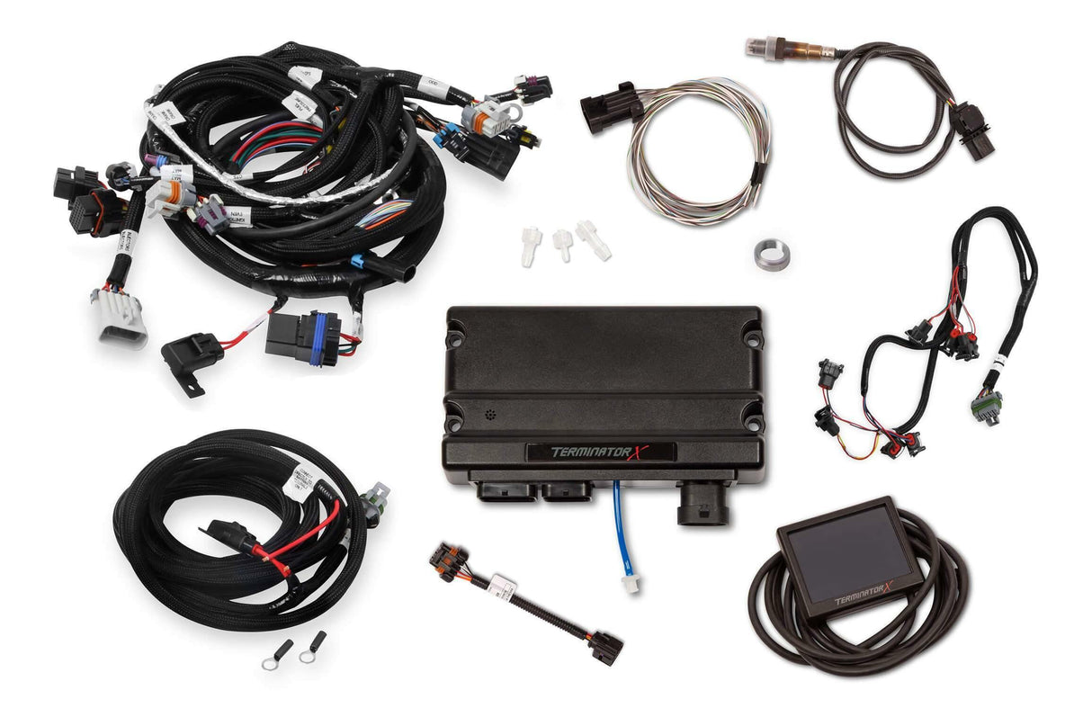 Holley EFI Terminator X engine management system x-58x-4x-ev1-ls-mpfi-kit-550-910