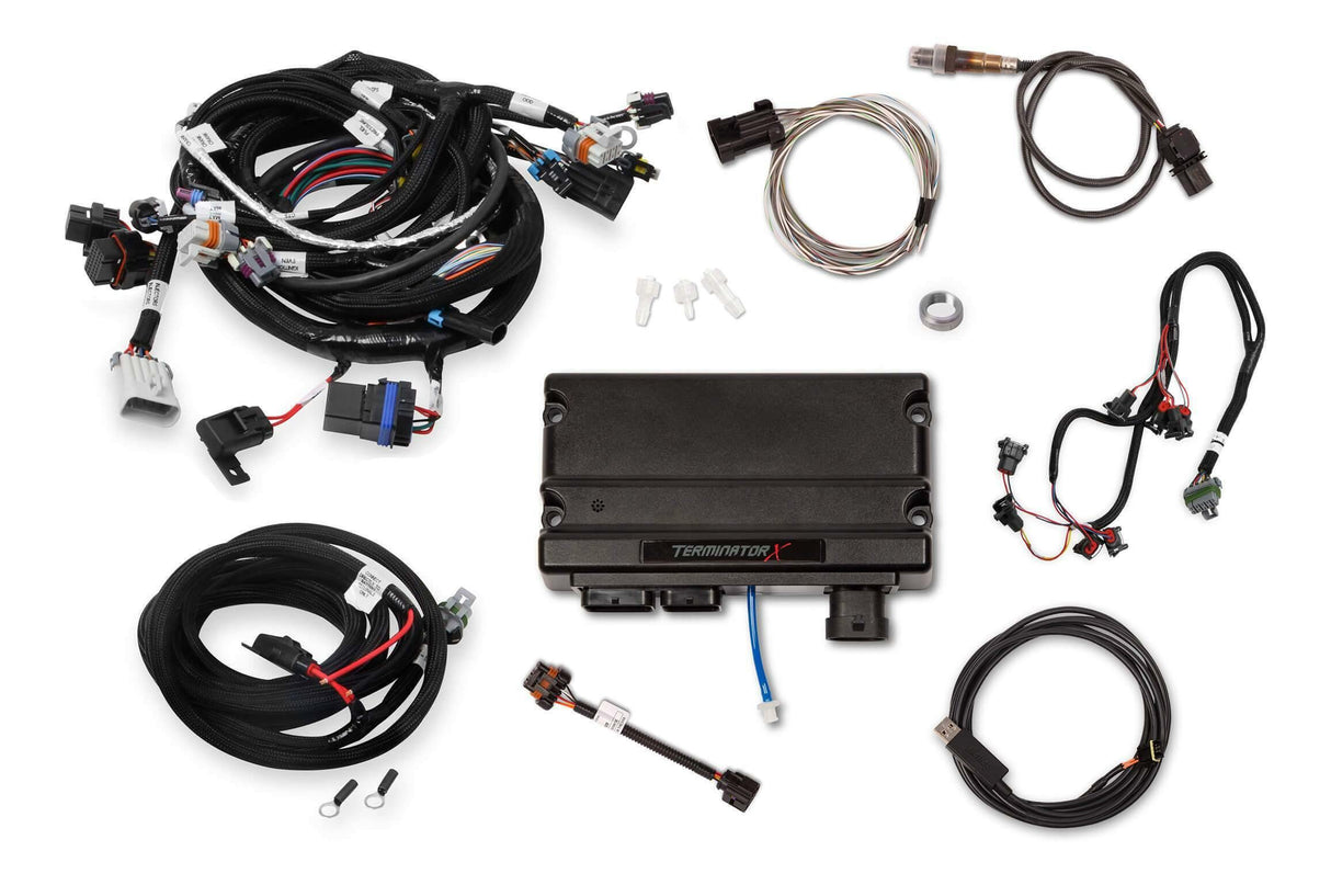Holley EFI Terminator X engine management system x-58x-4x-ev1-ls-mpfi-kit-without-3-5-handheld-550-910t