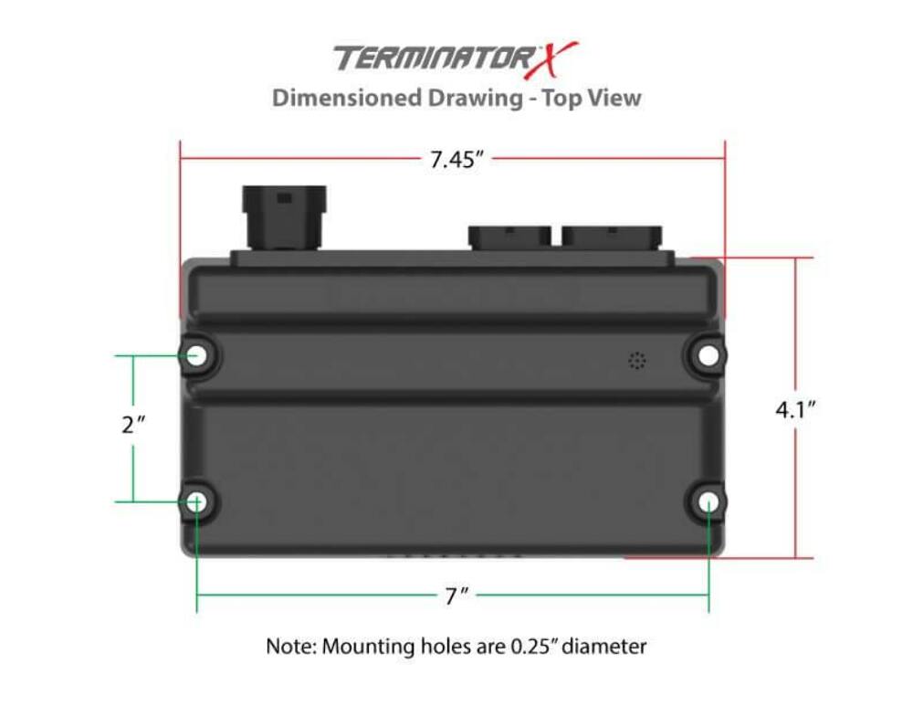 Holley EFI Terminator X engine management system x-58x-4x-ev1-ls-mpfi-kit-without-3-5-handheld-550-910t