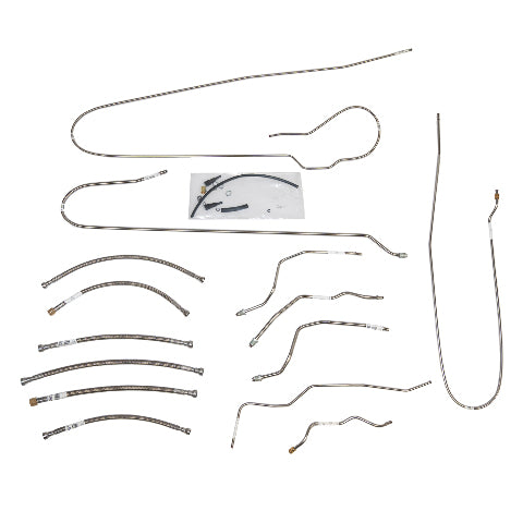 Fuel Line Kit short bed stainless steel
