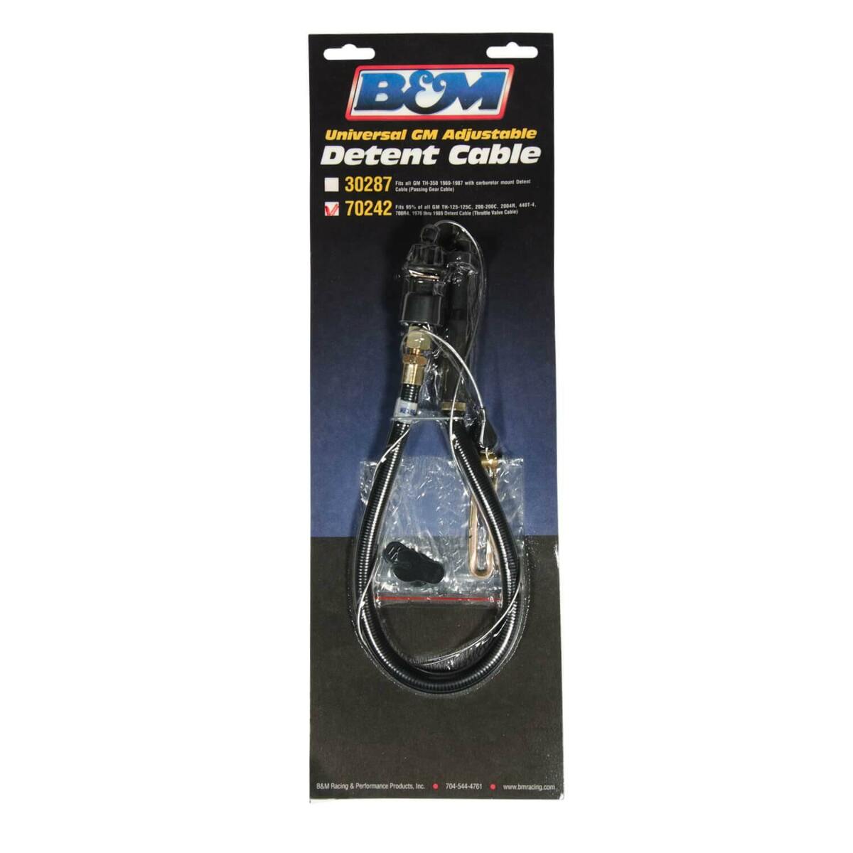 Throttle Valve Cable, TH700R4 Transmission black
