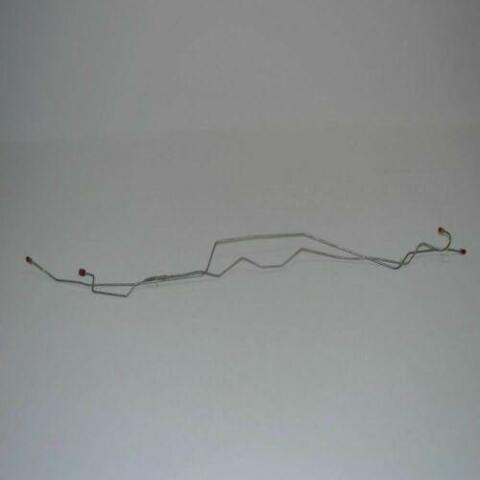 1977-79 Ford F-250 Intermediate Brake Line 4x4 Long Bed Steel - TIN7743OM