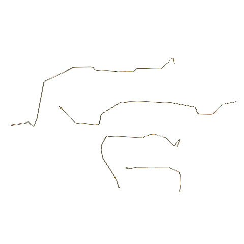 99-01 Ford F-250 Intermediate Brake Line Crew Cab/Long Bed Stainless Steel