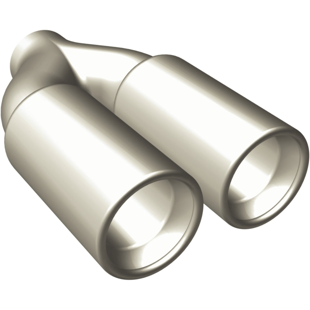 MagnaFlow exhaust tip 2.2 inch inlet/outlet stainless steel polished 35167