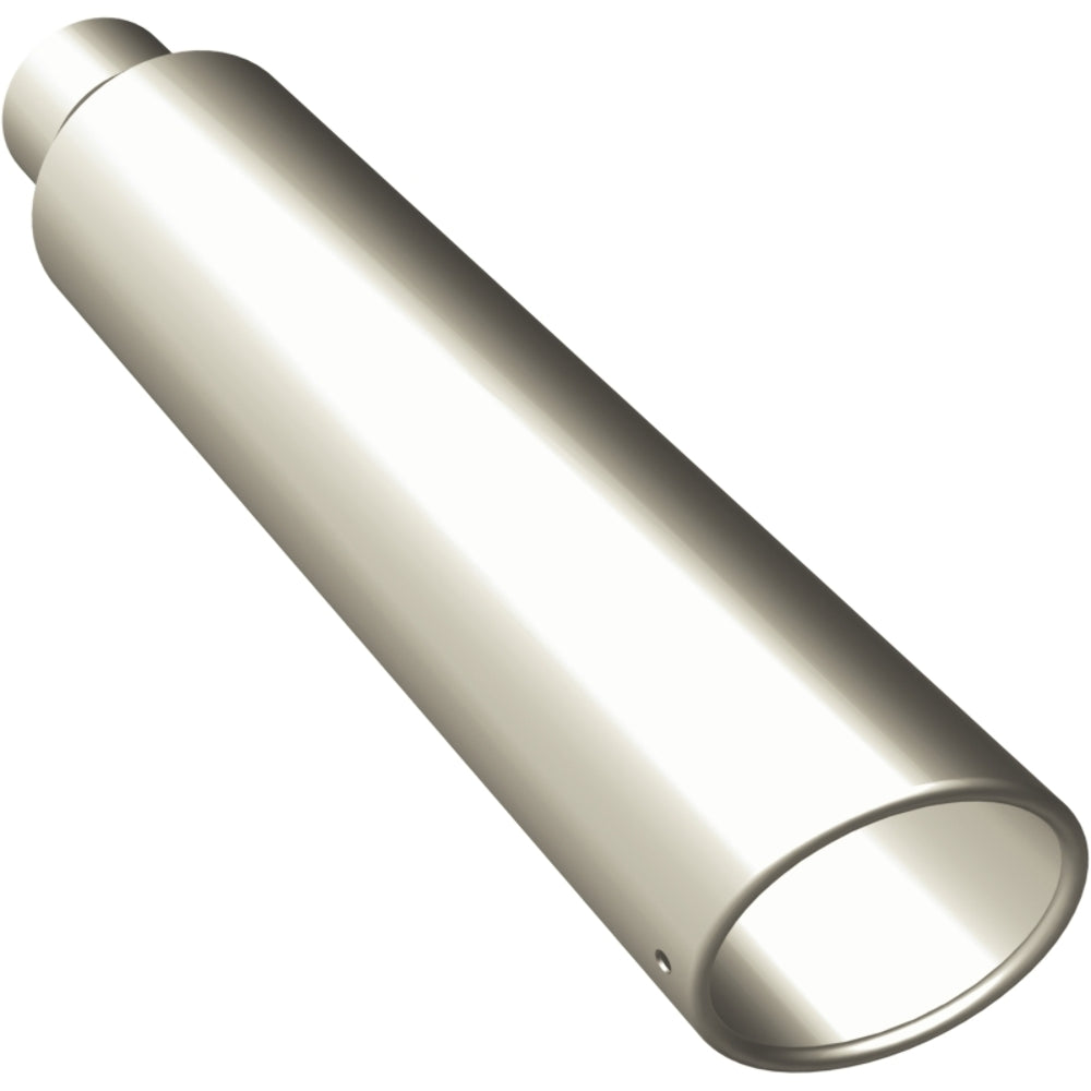 MagnaFlow exhaust tip 4 inch inlet 2.5 inch outlet stainless steel polished 35117