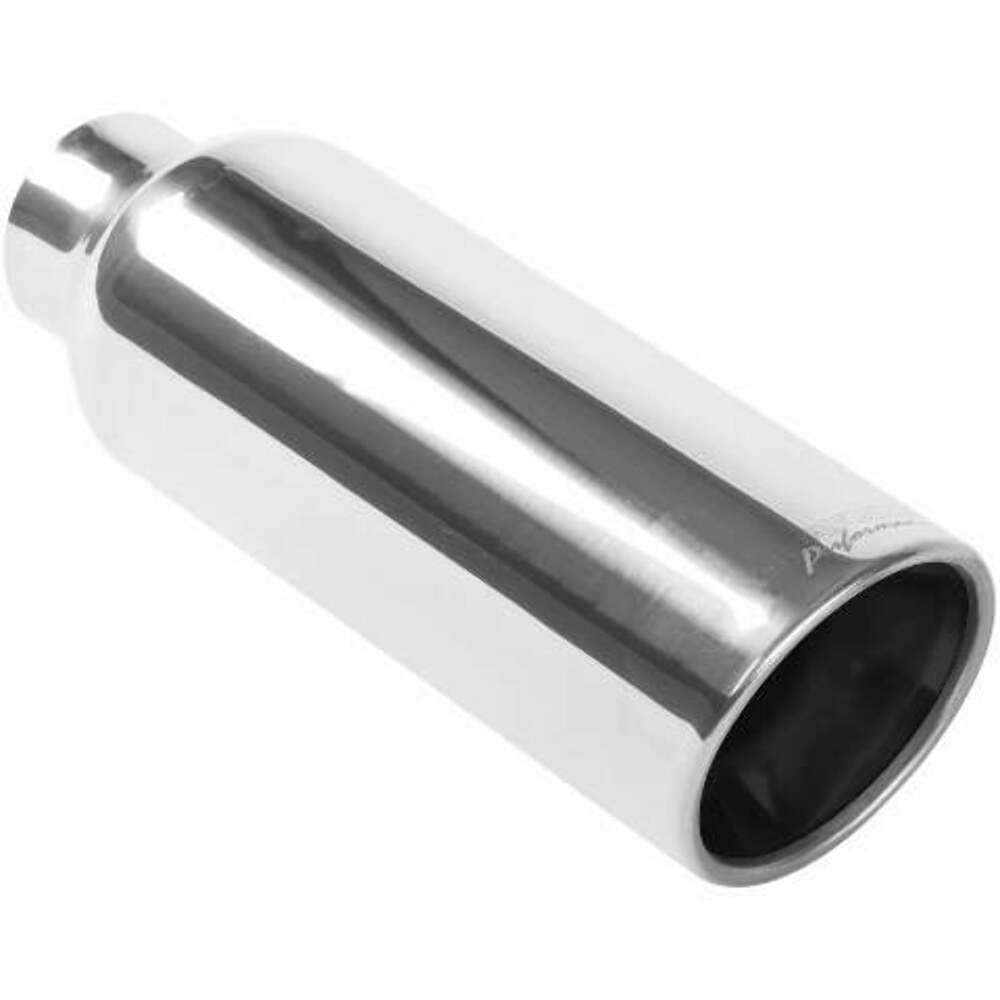 MagnaFlow exhaust tip 4 inch inlet 2.25 inch outlet stainless steel polished 35173