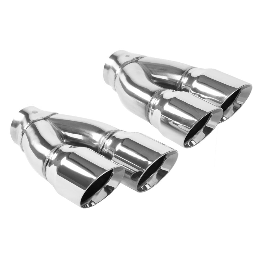 MagnaFlow exhaust tip 2.25 inch inlet/outlet stainless steel polished 35229