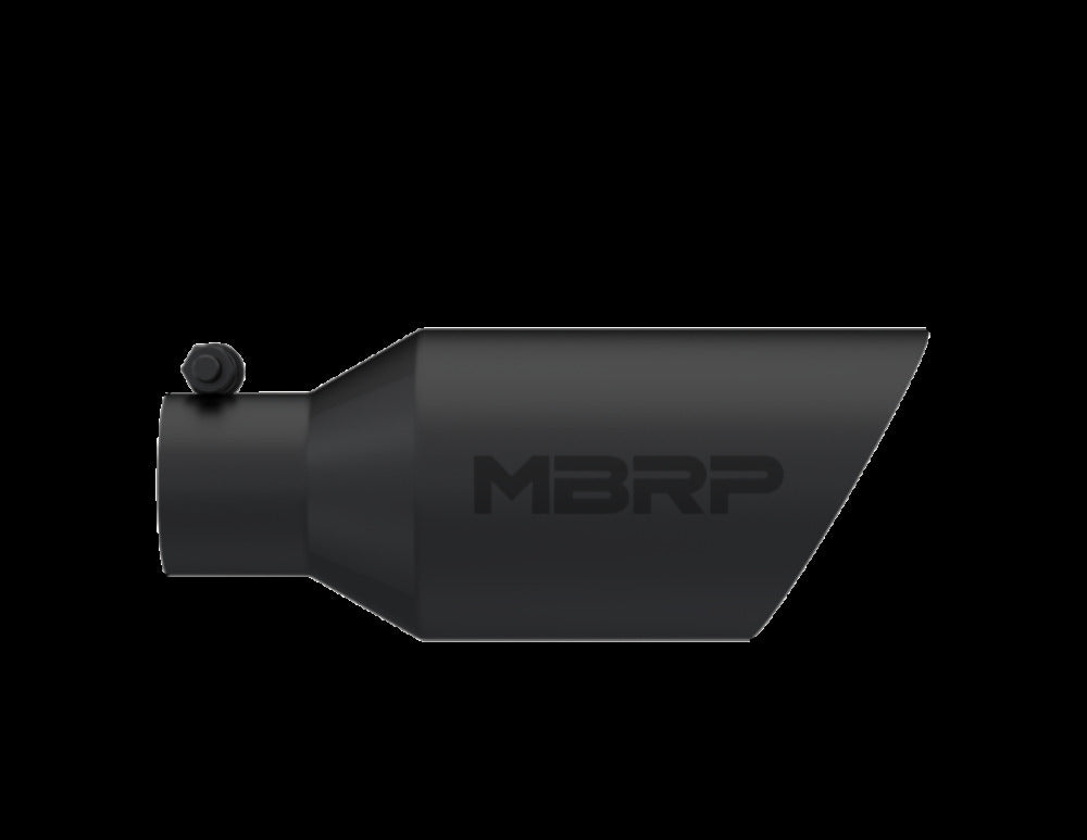 MBRP performance muffler T304 stainless steel black coated carbon fiber tip T5161BLK