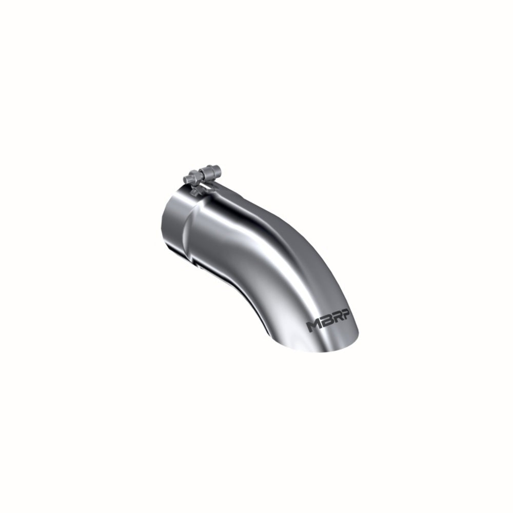 MBRP performance muffler T304 stainless steel black coated carbon fiber tip T5081 4 inch inlet/outlet