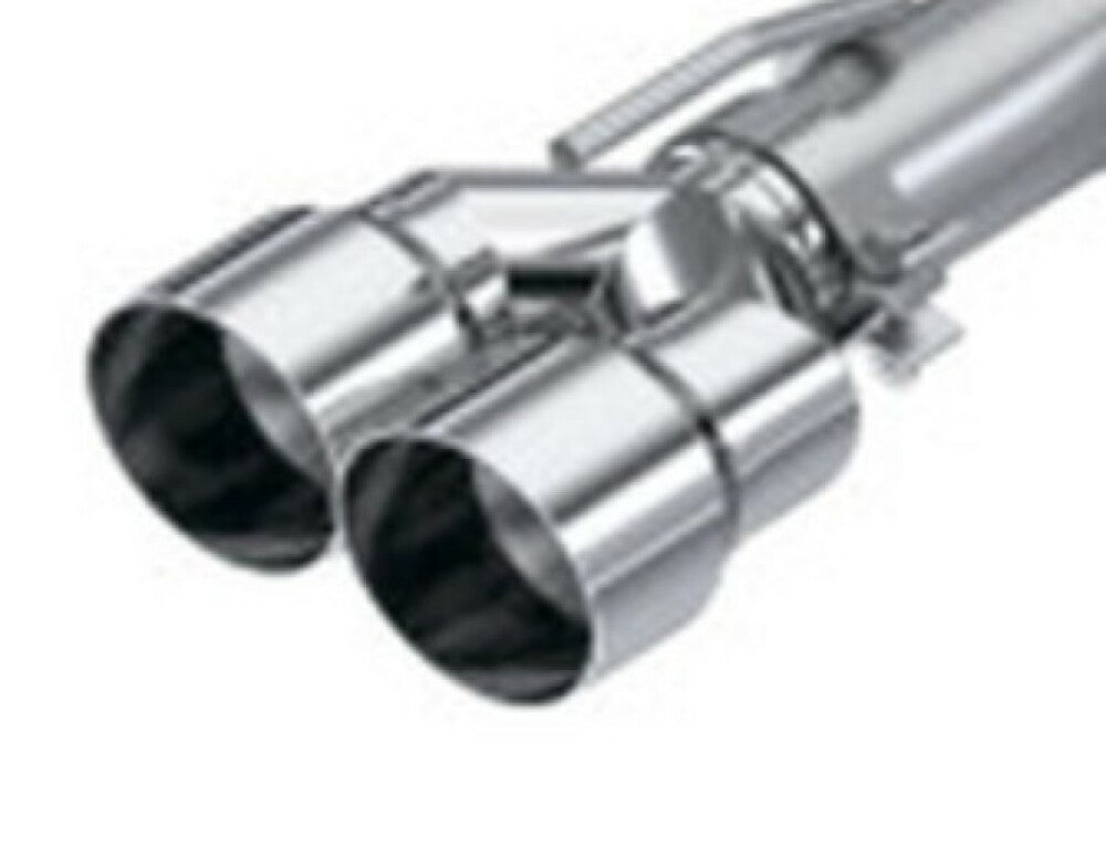 MBRP performance muffler T304 stainless steel black coated carbon fiber tip T5182 4 inch inlet 3 inch outlet