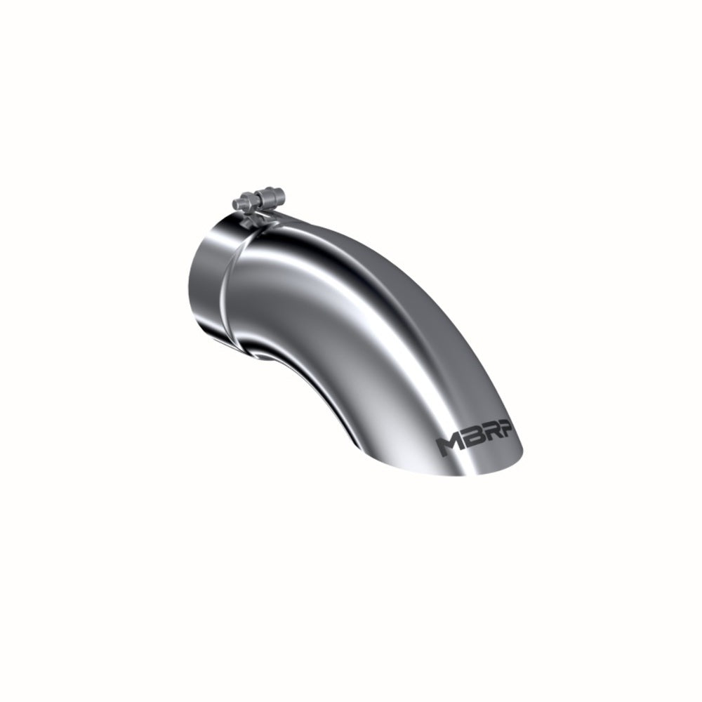 MBRP performance muffler T304 stainless steel black coated carbon fiber tip T5085 5 inch inlet/outlet