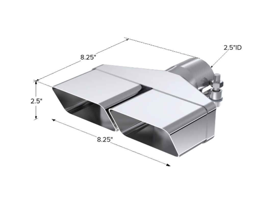 MBRP performance muffler T304 stainless steel black coated carbon fiber tip T5118 2 inch inlet/outlet