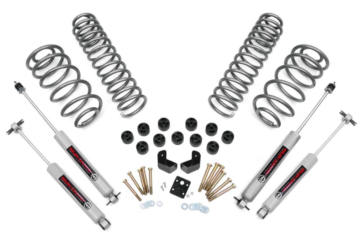 Lift kit for 2003-2006 Jeep Wrangler TJ by Rough Country
