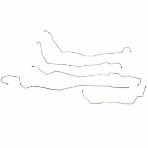 2003-07 Hummer H2 Front Brake Line Kit Stainless TKT0201SS