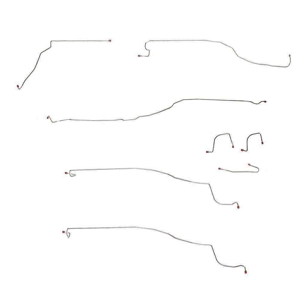 Front Brake Line Kit for 2013 03-06 Chevy 1500 Suburban ABS steel