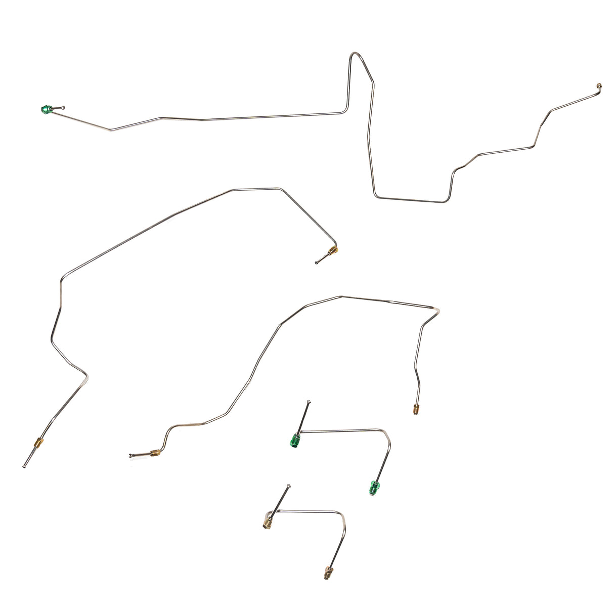 2004-2008 Ford Ranger Front Brake Line Kit 4x4 AWABS Steel TKT0445OM