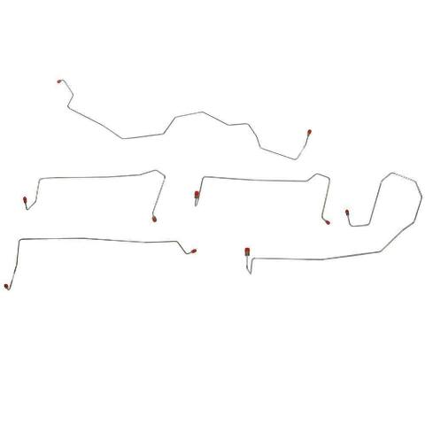 Front Brake Line Kit for 2006-2008 Chevy HHR AWABS steel