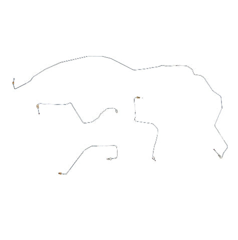 Front Brake Line Kit for 2008-2010 Ford F-250 Super Duty steel